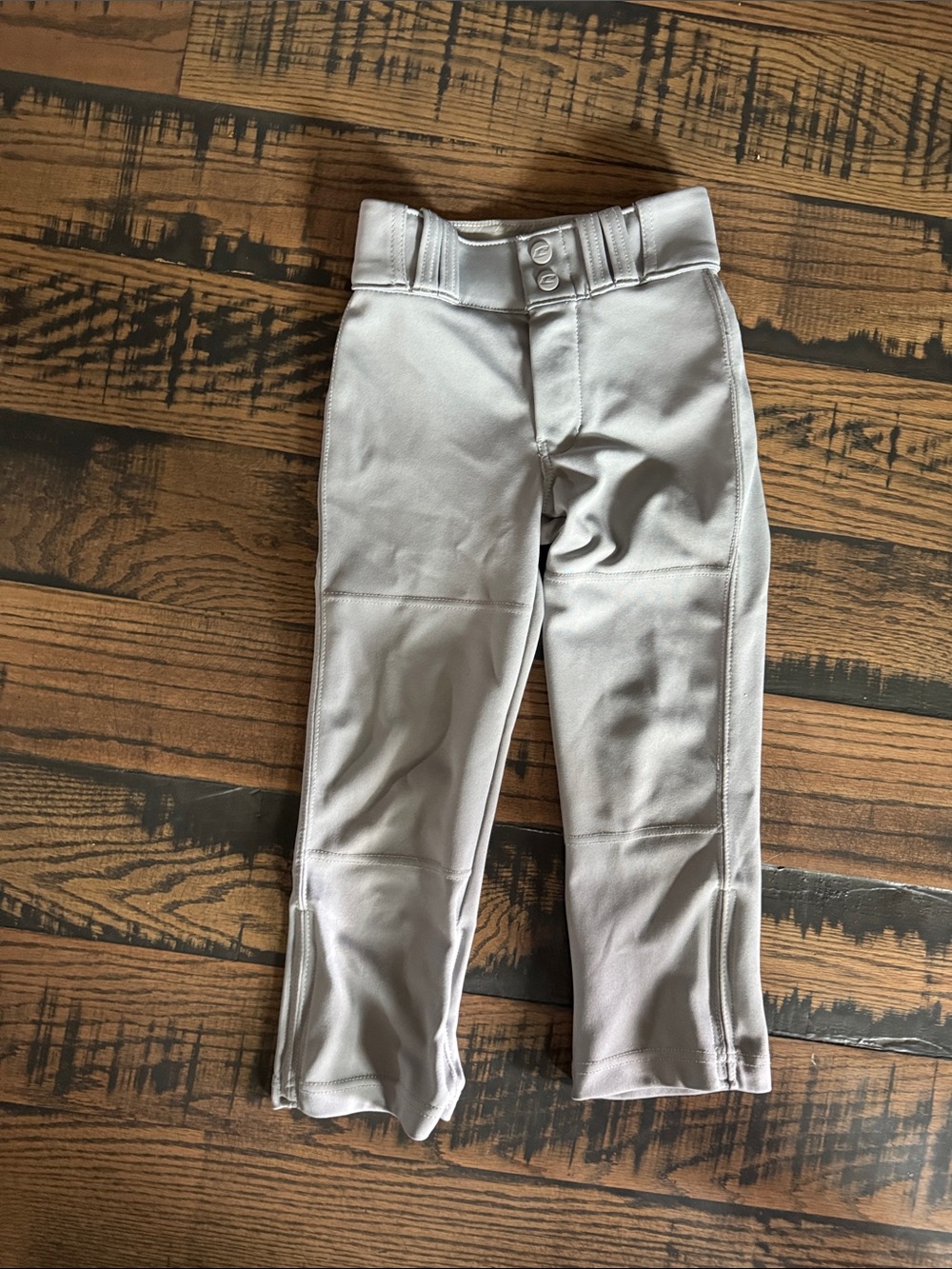 Kids Champro Gray Athletic Baseball Pants